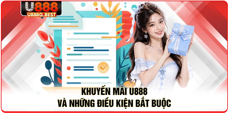 Khuyến mãi U888 và những điều kiện bắt buộc 